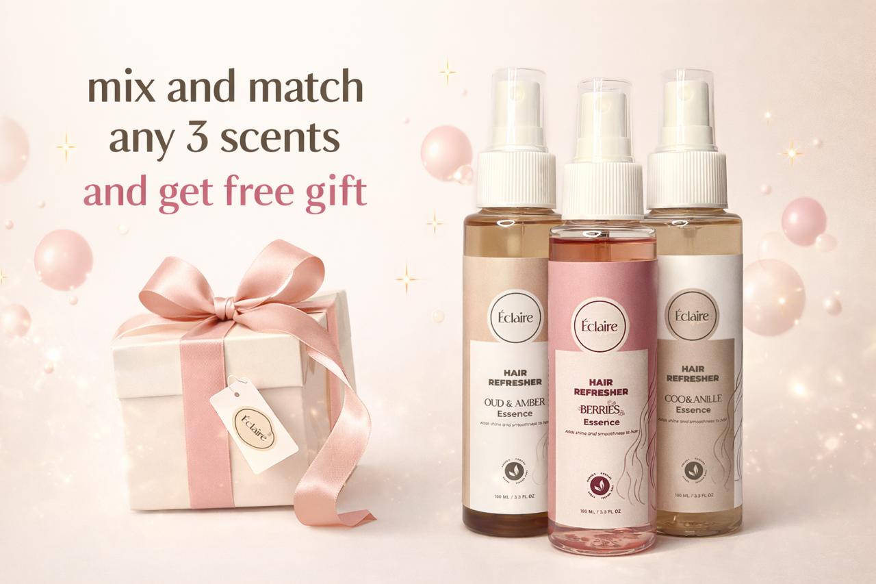 HAIR MIST OFFER — Mix & Match Any 3 + FREE GIFT